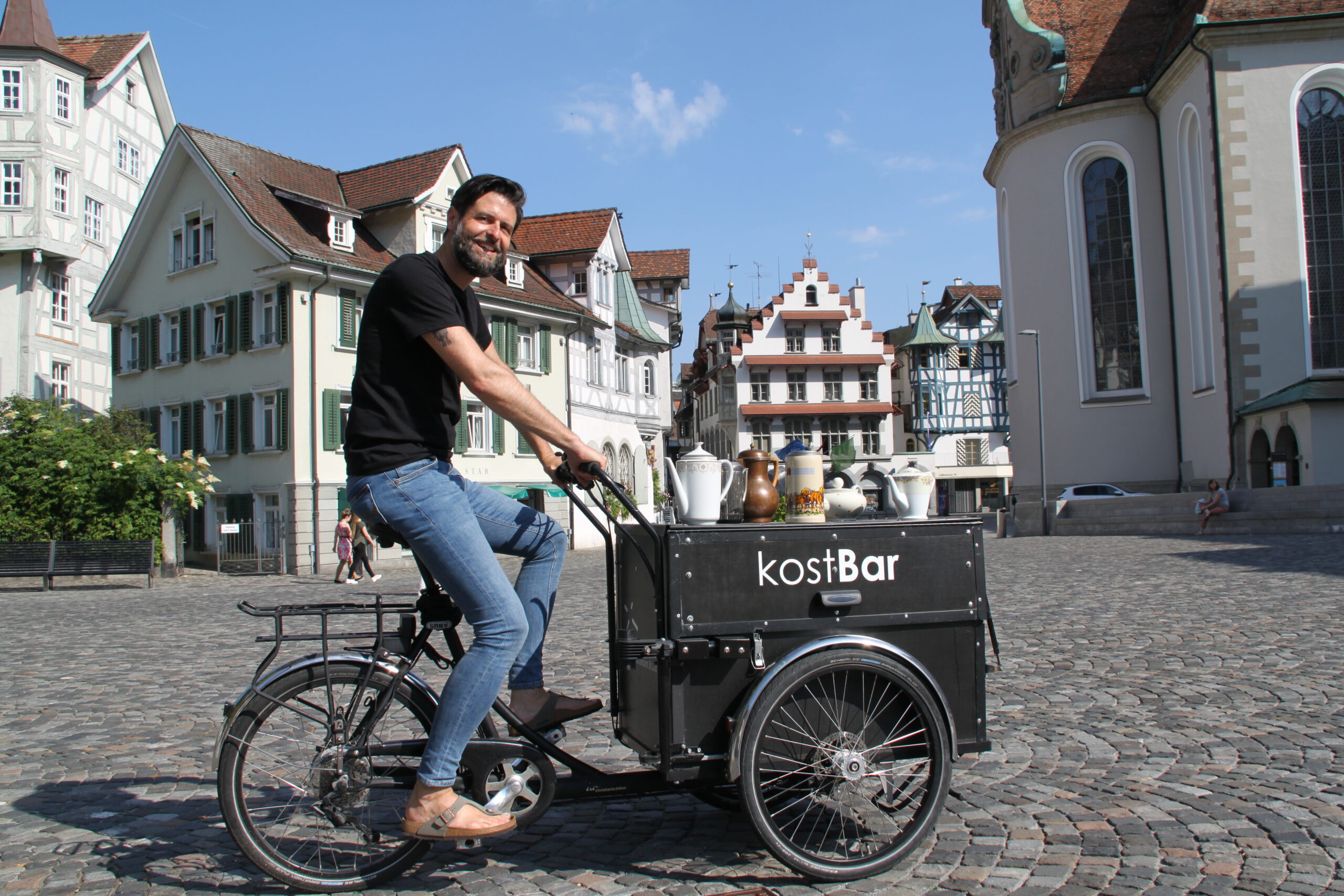 Matthias Wenk ist neu am Lenker der mobilen Cityseelsorge.